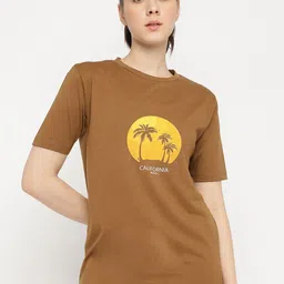 DRYP EVOLUT Graphic Printed Round Neck Short Sleeves Cotton T-shirt-picture-16