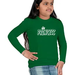 Chombooka Girls Typography Printed Applique T-shirt-image-83