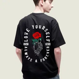 Uniplanet store Men Printed Applique T-shirt-picture-28