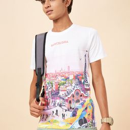 Coolsters by Pantaloons Boys Printed Applique T-shirt-image-93