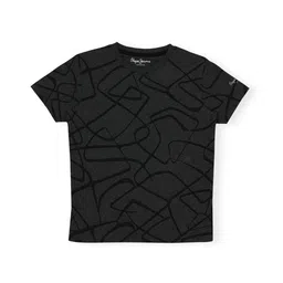 Pepe Jeans Boys Abstract Printed Pure Cotton T-Shirt-image-20