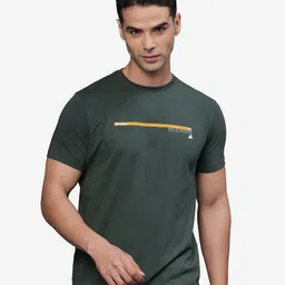 t-base Men Printed Applique T-shirt-image-83