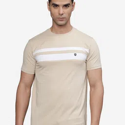 t-base Men Printed Applique T-shirt-image-60