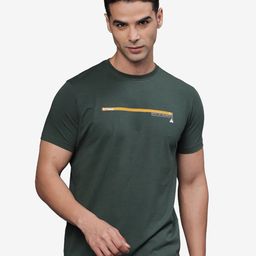t-base Men Printed Applique T-shirt-image-41
