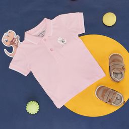 Pantaloons Baby Infant Boys Polo Collar Cotton T-shirt-image-88