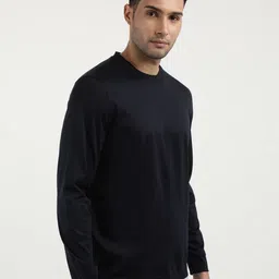 Tommy Hilfiger Men Round Neck Cap Sleeves Applique T-shirt-image-48