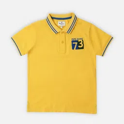 Pepe Jeans Boys Polo Collar Pure Cotton T-shirt-picture-20
