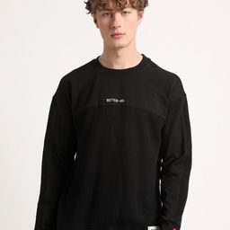 THE BEAR HOUSE Round Neck Cotton Sweatshirt-image-74