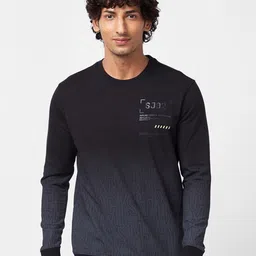 SPYKAR Typography Printed Cotton Sweatshirt-image-60