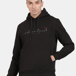 t-base Typography Printed Hooded Cotton Sweatshirt-image-38