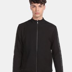 Arrow New York Men Black Sweatshirt-picture-28