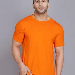 SLOWLORIS Round Neck Cotton T-shirt-image-64