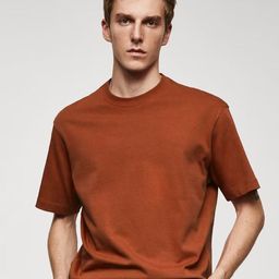 MISCHIEF MONKEY Round Neck Pure Cotton Oversized T-shirt-image-28