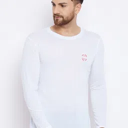 THE MILLION CLUB Round Neck Cotton T-shirt-image-34