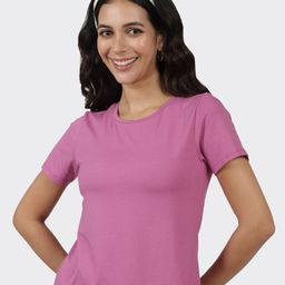 Blissclub Round Neck Short Sleeves Moisture Wicking Cotton Regular T-shirt-image-25