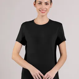 Amante Round Neck Short Sleeves Flaunt Workout T-shirt-picture-11