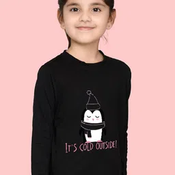 NUSYL Girls Graphic Printed T-shirt-picture-24