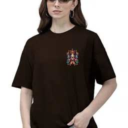 CLAFOUTIS Women Drop-Shoulder Sleeves Pockets T-shirt-image-91
