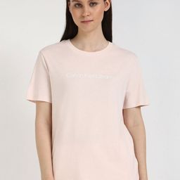 Calvin Klein Jeans Women Drop-Shoulder Sleeves Pockets T-shirt-picture-5