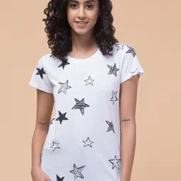BAESD Women Printed Pockets T-shirt-picture-29