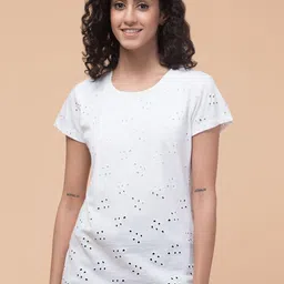 BAESD Women Printed Pockets T-shirt-picture-45