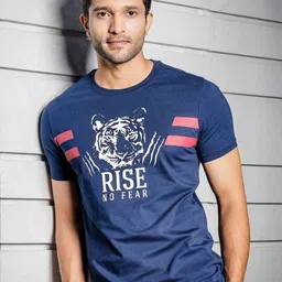 ONE SKY Men Graphic Printed Round Neck Cotton T-shirt-picture-46