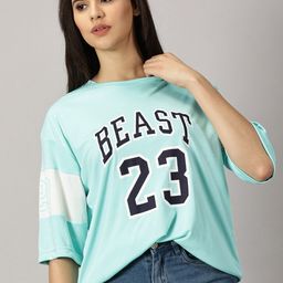 Rodzen Typography Printed Cotton T-shirt-image-70