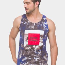 Being Human Men Navy Blue Printed Pure Cotton T-shirt-image-68