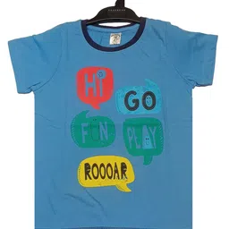 BAESD Boys Typography Printed Round Neck Cotton T-shirt-image-94