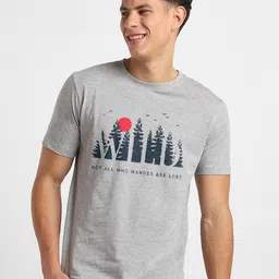 NOBERO Men Typography Printed Pockets T-shirt-image-73