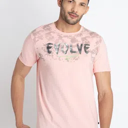 Status Quo Typography Printed Round Neck T-shirt-image-62