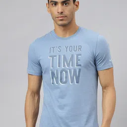 Alcis Typography Printed Soft-Touch Sports T-shirt-image-30