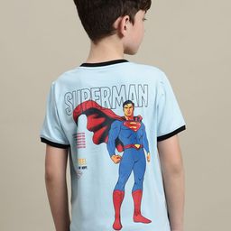 Octave Boys Superman Printed T-shirt-image-44