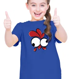 BRATMA Kids Round Neck Graphic Printed Cotton T-shirt-picture-40