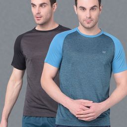 Force NXT Pack Of 2 Anti Viral Anti Odour Cool Sports T-shirts-image-27