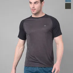 Force NXT Pack Of 3 Colourblocked Anti-Viral Anti-Odour Cool Training T-shirts-image-23