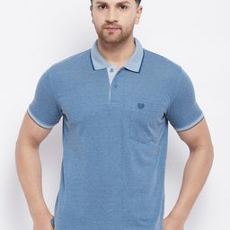 Duke Polo Collar Regular Fit Cotton T-shirt-image-17