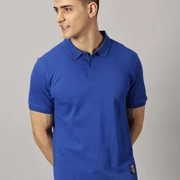 THE HOLLANDER Polo Collar Pure Cotton T-shirt-picture-0