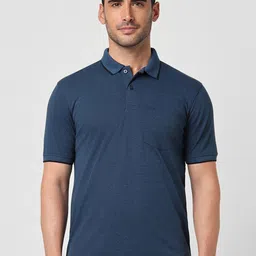Peter England Polo Collar Regular Fit T-shirt-picture-16