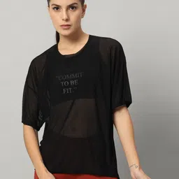 MKH Women Typography Printed Round Neck T-shirt-picture-20