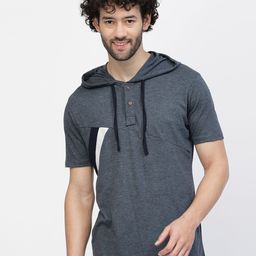 Kalt Hooded Short Sleeves T-shirt-picture-11