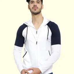 Black Collection Men Hooded Pockets T-shirt-picture-3