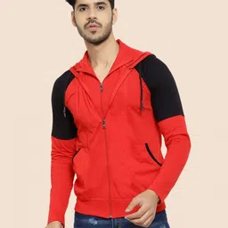 Black Collection Men Hooded Pockets T-shirt-picture-32
