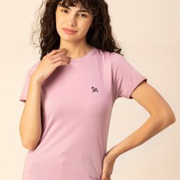 TITTLI Women Round Neck Pure Cotton T-shirt-picture-44