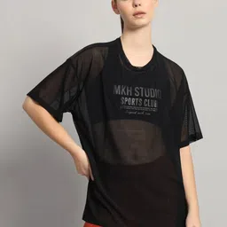 MKH Women Typography Printed Round Neck T-shirt-image-76