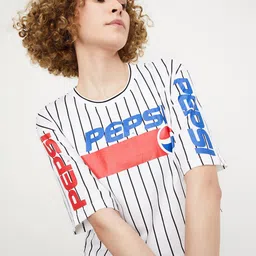 max Striped Pure Cotton T-shirt-image-69