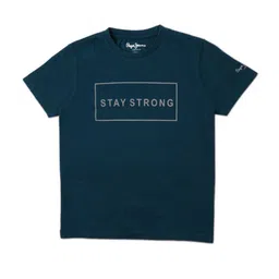 Pepe Jeans Boys Typography Printed Regular Fit Cotton T-shirt-image-88