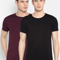 Appulse Men Pack of 2 Short Sleeve Round Neck T-Shirts-picture-41