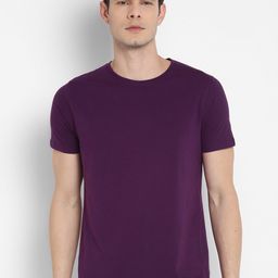 appulse Men Purple Solid T-shirt-image-18