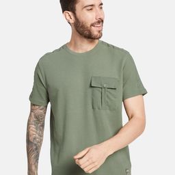 Octave Round Neck Cotton T-shirt-picture-7